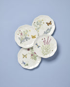 Lenox 897793 Butterfly Meadow Herbs Accent Plates, Set Of 4