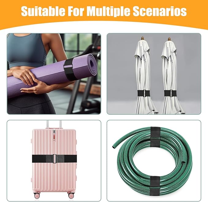 8 Pcs Ellipse Leg Exerciser Machine Pedal Straps, Suitable for Under Desk Elliptical Peddler Foot & Leg Pedal Exercixer for Seniors Fitness Home Sports Accessories