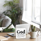 Farmhouse Decor, Christian God Home Decorations, Aesthetic Entry Way Table Shelf Wood Box Decor, Living Room Table Accessories, Boho Office Decorations For Work (02)