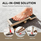 Ankle Strengthener & Ankle Balance Board for Sprained Ankles, Plantar Fasciitis Relief, Posture Correction, Stability Training, Rehab & Injury Prevention – Foot Strengthener for Home & Gym Use