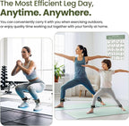 VITEVER Ankle Resistance Bands with Cuffs for Women, Leg Glute and Booty Workout Equipment for Home Gym, Pilates Equipment, Ankle Weights with Green Resistance Bands for Kickbacks Hip Fitness Training