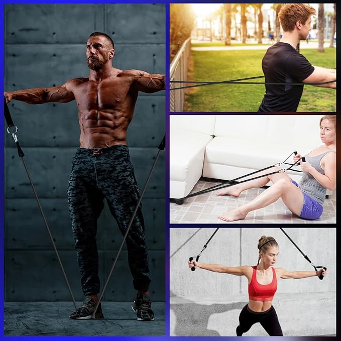 VEICK Resistance Bands, One Single Exercise Bands, Workout Bands Resistance Training for Home Workouts Fitness Pilates