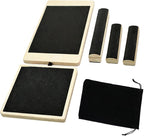 Wooden Ankle Balance Board – Ankle & Foot Strength Trainer for Stability and Single-Leg Balance, Physical Therapy, Plantar Fasciitis Relief, Posture Correction, Home Gym Equipment