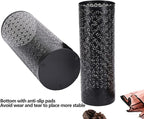 Metal Round Umbrella Stand Rack,Free Standing Umbrella Holder Bin, Canes Walking Sticks Holder for Entryway, Home, Office (Round)