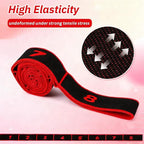 Fitness Resistance Bands, Numbered Resistance Bands for Glutes, 8-Section Elastic Yoga Resistance Band, Adjustable, for Yoga, Stretching and Fitness