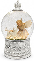 Cat Memorial Gifts for Loss of Cat Sympathy Gift, Snow Globe with Auto Swirling Glitter & 6H Timer, Battery or USB Powered, Cat Remembrance Gifts for Home Decor