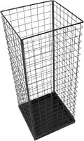 Umbrella Holder, Iron Metal Entryway Storage Rack, Indoor Stand with Hollow Mesh Design for Porch, Office, Home, Umbrellas, Rain Gear & Walking Sticks