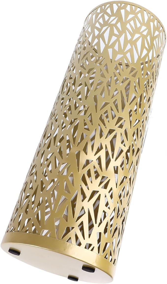 Semme Round Metal Umbrella Holder, and Watertight, Modern Design, Stable for Entryway, Office, Home Use (S)