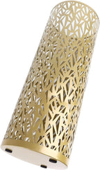 Semme Round Metal Umbrella Holder, and Watertight, Modern Design, Stable for Entryway, Office, Home Use (L)