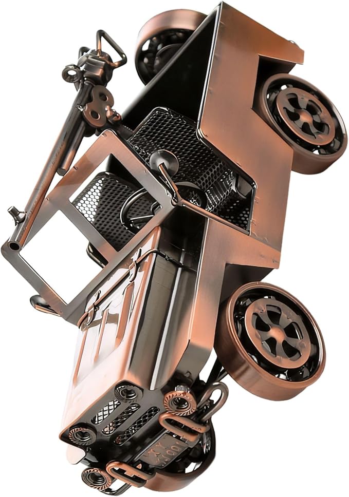 Modern Design Style Model Car Diecast Metal Retro Iron Vehicle Decoration for Desk and Home Display