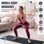 Deekin 20 Pcs Resistance Bands for Women Men 10-115 Lbs 5 Different Resistance Levels Loop Exercise Bands for Leg Working Gym