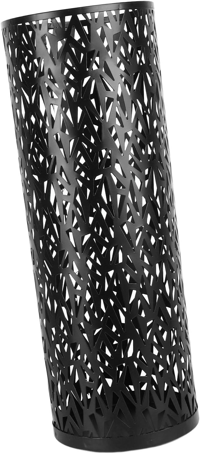 Semme Round Metal Umbrella Holder, and Watertight, Modern Design, Stable for Entryway, Office, Home Use (M)