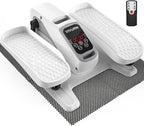 VIVURN-018 Under Desk Elliptical 12 Speed 5 Modes Mini Motorized Leg Exerciser While Sitting for Seniors As Seen on TV with Non-Slip Mat Quiet & Portable Electric Pedal Exerciser for Home and Office