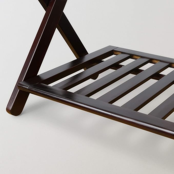 Casual Home Luggage Rack, Espresso