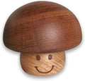 BinkeGG Play (Here Comes The Bride (Lohengrin Brautchor)) Walnut Mushroom Shaped Clockwork Music Box with Sankyo Musical Movement (65 Tunes Option)