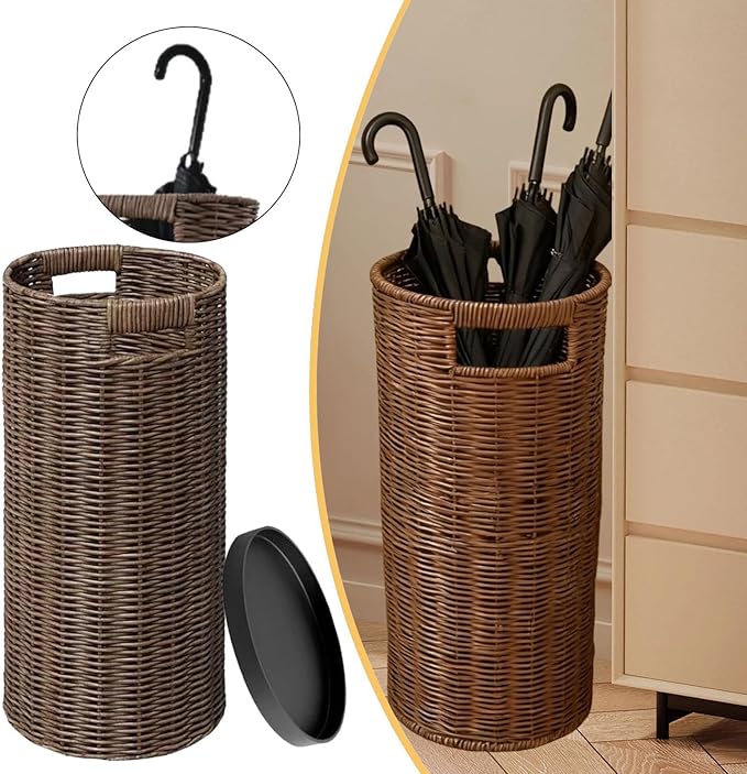 Umbrella Stand Cane Organizer Stable Floor Standing Storage Container Rack for