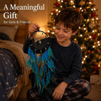 Dream Catchers Luminous Dream Catcher for Boys Girls Kids Bedroom Handmade Feather Decor Wall Hanging Gift