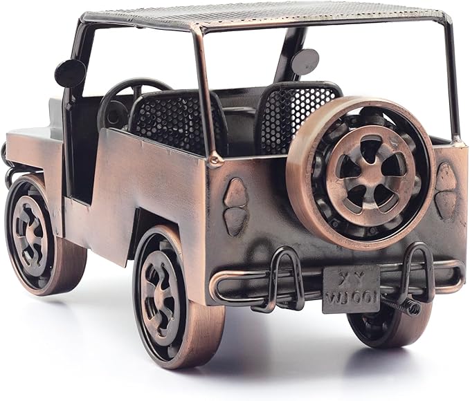 Classic Car Gifts for Men & Women, Handmade Metal Collectible Car for Adults, Vintage Vehicle Decor for Home, Office, Man Cave, Garage