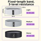 Resistance Bands, Fabric Workout Bands for Women & Men