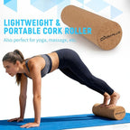 Goplus Balance Board Trainer for Adults, Wooden Balancing Board with Cork Roller and Storage Rack to Exercise and Build Core Strength, Wobble Board for Skateboard, Snowboard