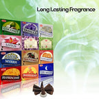 Hem 12 Assorted Boxes of Incense Cones, (120 Total)| Natural Fragrance for Aromatic Rooms | Odor Remover Incense for Stress Relief & Relaxation (Assorted 3)