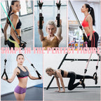 Aihoye Resistance Bands for Working Out, Exercise Bands with Handles, Stretch Bands for Exercise, Workout Bands with Door Anchors for Physical Therapy & Strength Training