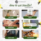 NaturoBliss Vanilla Essential Oil (4oz) Premium Quality