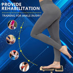 Ankle Foot Strengthener Exerciser Balance Board for Sprained Ankle,Foot Balance Stability Training,Plantar Fasciitis with Instruction & Video