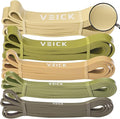 VEICK Resistance Bands for Working Out, Exercise Bands, Workout Bands, Pull Up Assistance Bands, Long Heavy Stretch Bands Set for Men Women, Power Weight Gym at Home Fitness Equipment