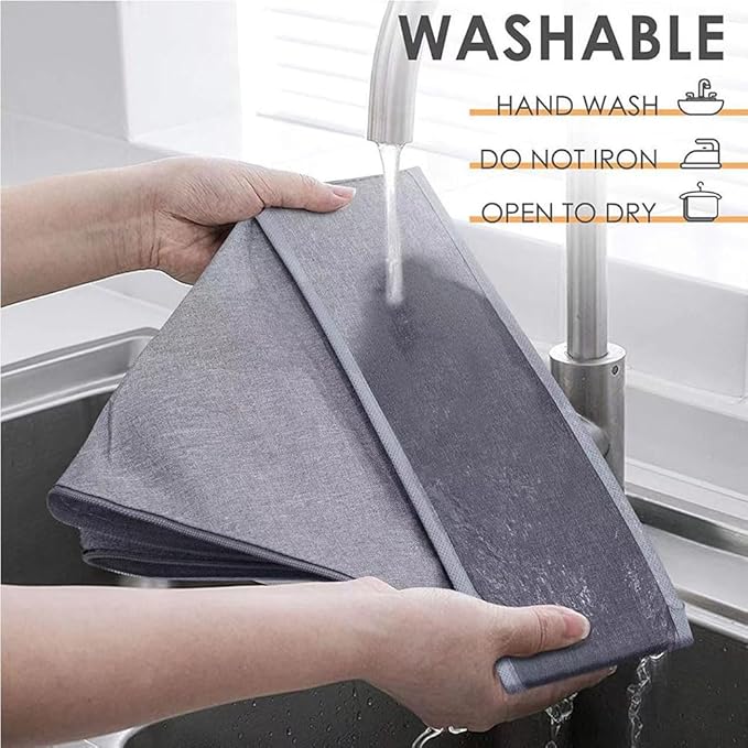 Underwear Organizer with Drawer Dividers, Foldable Fabric Dresser Closet Organizers Bins, Bedroom Cabinet Organization and Storage Box for Baby Clothes, Undies, Ties，Sock-Dark Grey (24cell)