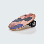 The Original Indo Board - Balance Board Trainer for Core Strength, Stability & Athletic Performance - Surfing, Skateboarding, Snowboarding, Yoga, Physical Therapy & More. Includes Board and Roller.