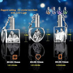3D Crystal Photo Personalized,Customized Birthday Gifts for Women,Wife Baby, Girlfriend,Him,Custom Anniversary,Memorial Gifts