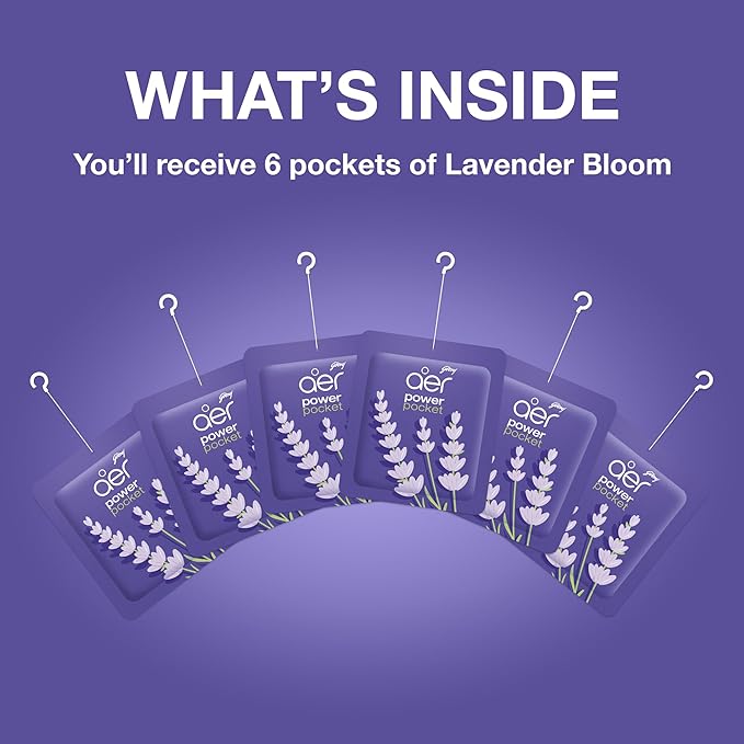 Aer Power Pocket Lavender Bloom 1pk, 7.5g