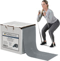 THERABAND Resistance Band 25 Yard Roll, Non-Latex Professional Elastic Stretch Bands for Upper & Lower Body Exercise Workouts, Physical Therapy, Lower Pilates, Flexibility, & Rehab, Dispenser Box