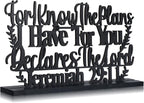 Jetec I Still Remember The Days I Prayed Sign Inspirational Table Blessed Signs Motivational Decor Farmhouse Table Home Centerpieces Faith Wooden Shelf for Living Room Office(Novelty Style)