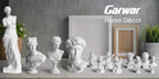 Garwor 10PCS Mini Figures of Greek Mythology Statue Resin Sculpture World Famous Bust Figurine Home Office Decor, 2.75" H