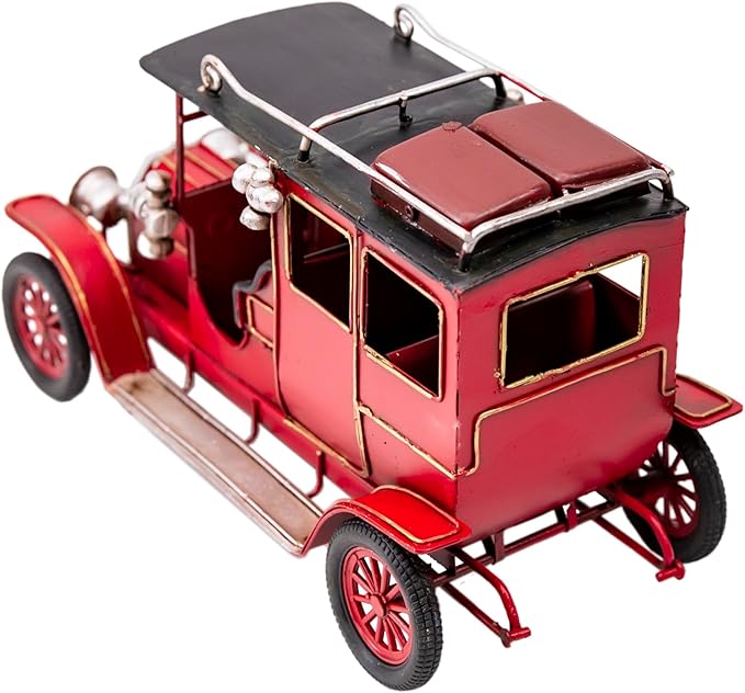 Iron Classic Car Model Collectible Truck, Metal Vintage Rustic Farmhouse Table Top Decor