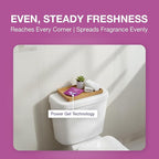 Godrej Aer Power Pocket Floral Delight Bathroom Fragrance 10 g, 6-Pack, Orange