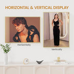 17x23 Aluminum Metal Picture Frame,Tempered Glass Gold Photo Frame 17x23 for Family Photo,Posters,Art,Document to Wall Mount Horizontally or Vertically