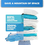 10-Pack XXL - Jumbo Vacuum Storage Bags - Space Vacuum Storage Bags for Clothing Space - Ideal for Comforters, Blankets & Sealing Large Oversize Clothing Post-Winter - 10x XXL Size (47x35in)