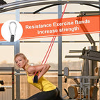 Skylety 3 Pcs Baseball Resistance Bands Youth & Adult Exercise Baseball Pitching Training Bands, 3 Levels 20/30/50 Lbs