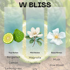 Scentia W Bliss Hotel Diffuser Refill Oil Inspired by W Signature Hotel - 500 mL 16.9 fl oz - Fragrance Oil Blend Bergamot, Lemongrass & Jasmine for HVAC Diffuser - Thanksgiving & Holiday Gift