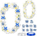 Leis for Graduation 2026, Artificial Flower Wreath with Cards Graduation Lays Gifts, Congrats Grad for High School