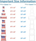 AM AEROMAX 12 × 20 Throw Pillow (Pack of 4) Memory Foam Pillow Insert - Rectangular Bolster for Decorative Cushion Bed Couch Sofa - Non-Deforming Over Time