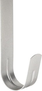 Wreath Hanger for Front Door, Slim Over The Door Hook, Easy to Use and Reusable Holiday Wreath Holder for Christmas, Thanksgiving, Halloween and Daily Décor(15" Silver, 1)