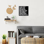 Motivational Wall Decor, Inspirational Quote Wall Art for Home Office Gym Classroom, Encouraging Decor for Success, It's Not About Perfect, It's About Effort Framed Canvas Posters, 8 x 8 Inches