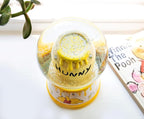 Disney Winnie The Pooh Hunny Pot Light-Up Adult Snow Globe with Swirling Glitter Display Piece | 6 Inches Tall