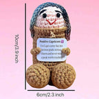 Capricorn Gifts Women Men Birthday Christmas,Capricorn Gifts Positive Card Inspirational Gift for Women Zodiac Astrology Plush Toy for Halloween,Retirement Bosses Day Stuff Things (Capricorn)