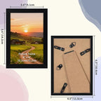 4x6 Black Picture Frames Set of 12 for Displaying 4 x 6 Photos, Multi 4x6 Frames Collage for Wall or Tabletop, Horizontal or Vertical Display