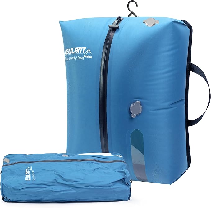 EULANT Reusable Vacuum Bags for Travel,Waterproof Professional IP67 Reusable Vacuum Compression Bags for Backpack Travel and business trip Space Saver Bags
